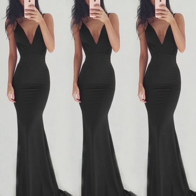 Backless Fishtail Maxi Dress | Best Maxi Dress | Sassy Nilah Boutique