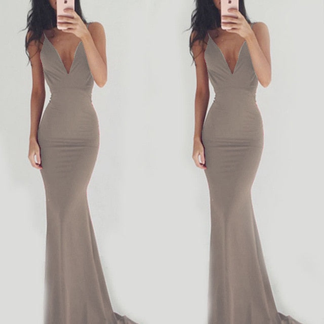 Backless Fishtail Maxi Dress | Best Maxi Dress | Sassy Nilah Boutique