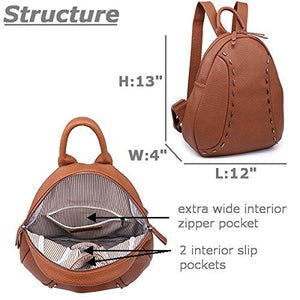 SHOMICO Women Backpack Purse Woven Trendy Stylish Casual Dayback freeshipping - Sassy Nilah Boutique