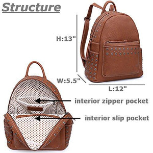 SHOMICO Women Backpack Purse Woven Trendy Stylish Casual Dayback freeshipping - Sassy Nilah Boutique