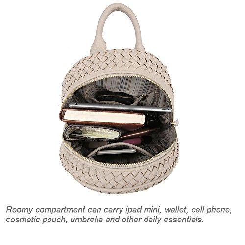 SHOMICO Women Backpack Purse Woven Trendy Stylish Casual Dayback freeshipping - Sassy Nilah Boutique