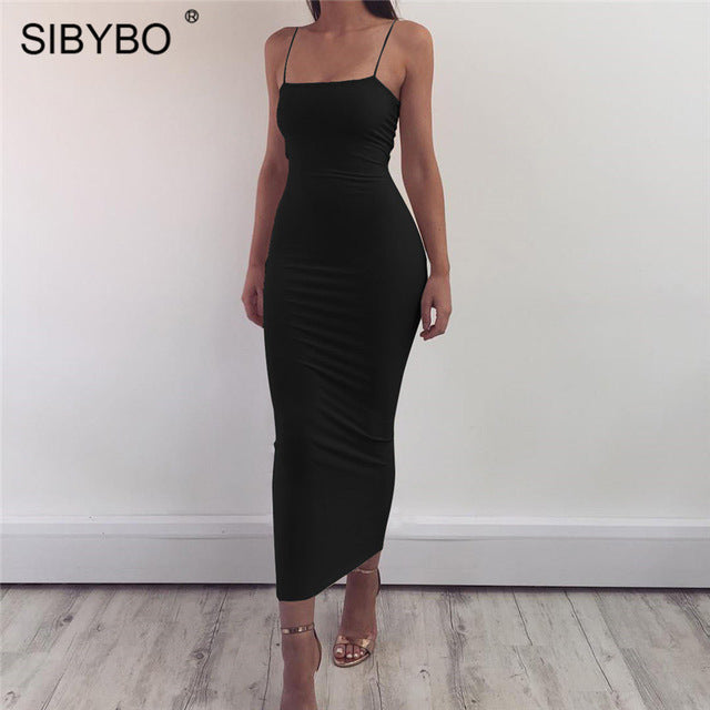 Long Party Dress | Maxi Dress Black | Sassy Nilah Boutique