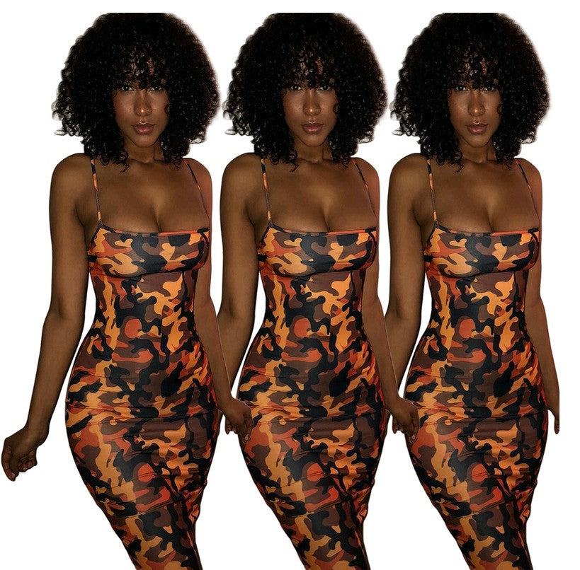 Camouflage Sexy Club Dress | Sexy Club Dress | Sassy Nilah Boutique