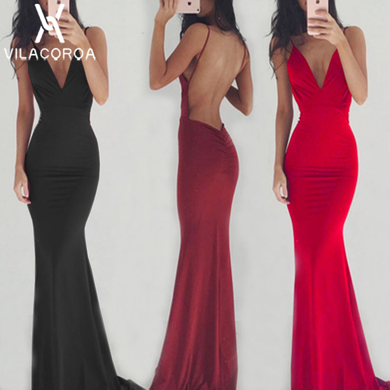 Backless Fishtail Maxi Dress | Best Maxi Dress | Sassy Nilah Boutique