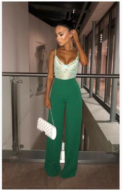 Women loose long high waist wide leg pants for women female lady long pants women's 2019 spring new S M L XL-in Pants freeshipping - Sassy Nilah Boutique