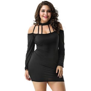 Black Sexy Dress | Knee Length Dress | Sassy Nilah Boutique