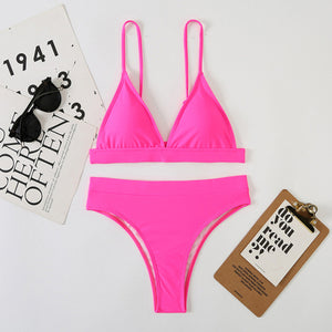 Back Halter Bikini Swimsuit | Bikini Swimsuit | Sassy Nilah Boutique