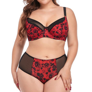 Plus Size Women's Floral Bra | Floral Bra | Sassy Nilah Boutique