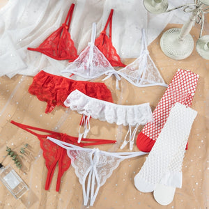 Women Sexy Lingerie With Socks | Lingerie Set | Sassy Nilah Boutique