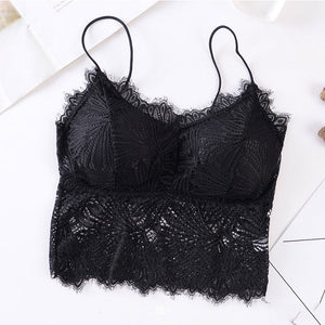 Women Push Up Wireless Lace Bra Top freeshipping - Sassy Nilah Boutique