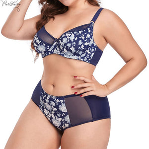 Plus Size Women's Floral Bra | Floral Bra | Sassy Nilah Boutique