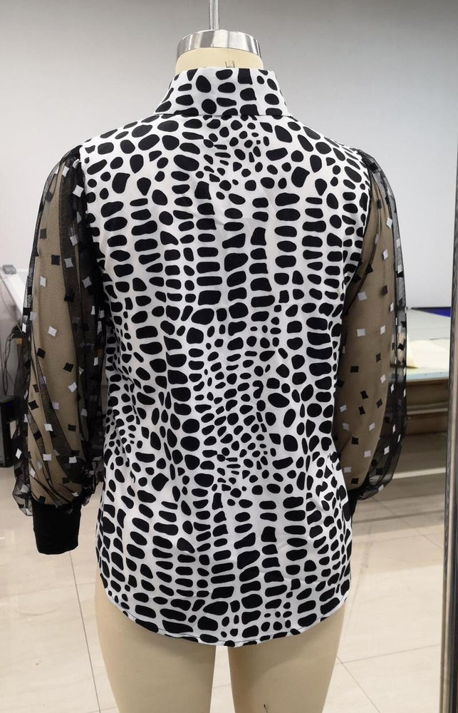 Leopard Print Blouse H&m | Leopard Print Top | Sassy Nilah Boutique