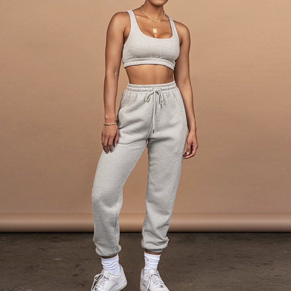 Women Casual Sportswear Two Piece Sets Drawstring Crop Top and Shorts Summer Matching Set Athleisure 2022 New freeshipping - Sassy Nilah Boutique