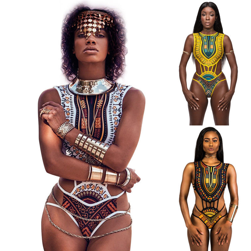 African Tribal Swimwear | African Swimwear | Sassy Nilah Boutique