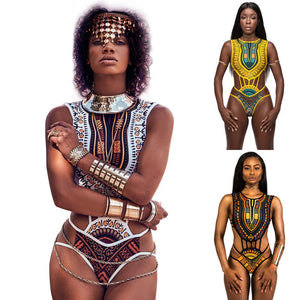 African Tribal Swimwear | African Swimwear | Sassy Nilah Boutique