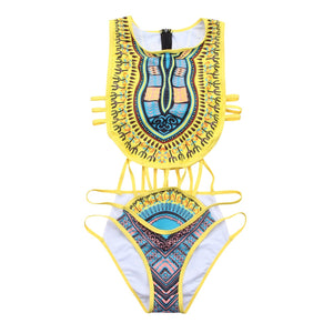 African Tribal Swimwear | African Swimwear | Sassy Nilah Boutique