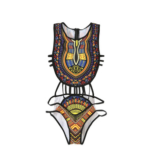 African Tribal Swimwear | African Swimwear | Sassy Nilah Boutique