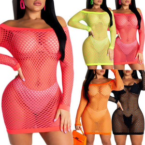 New Sexy Cover Up Bikini Women Swimsuit Cover-up Beach Bathing Suit Beach Wear Knitting Swimwear Mesh Beach Dress Tunic Robe freeshipping - Sassy Nilah Boutique