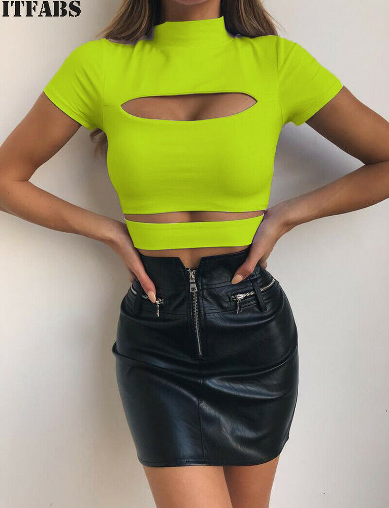 Short Sleeve Crop Top | Crop Top | Sassy Nilah Boutique