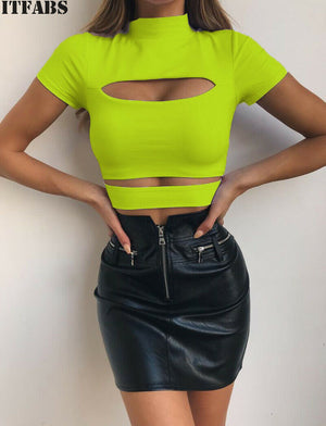 Short Sleeve Crop Top | Crop Top | Sassy Nilah Boutique