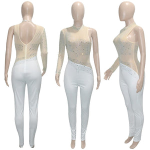 Sparkly Bodycon Jumpsuit | Women Turtleneck | Sassy Nilah Boutique