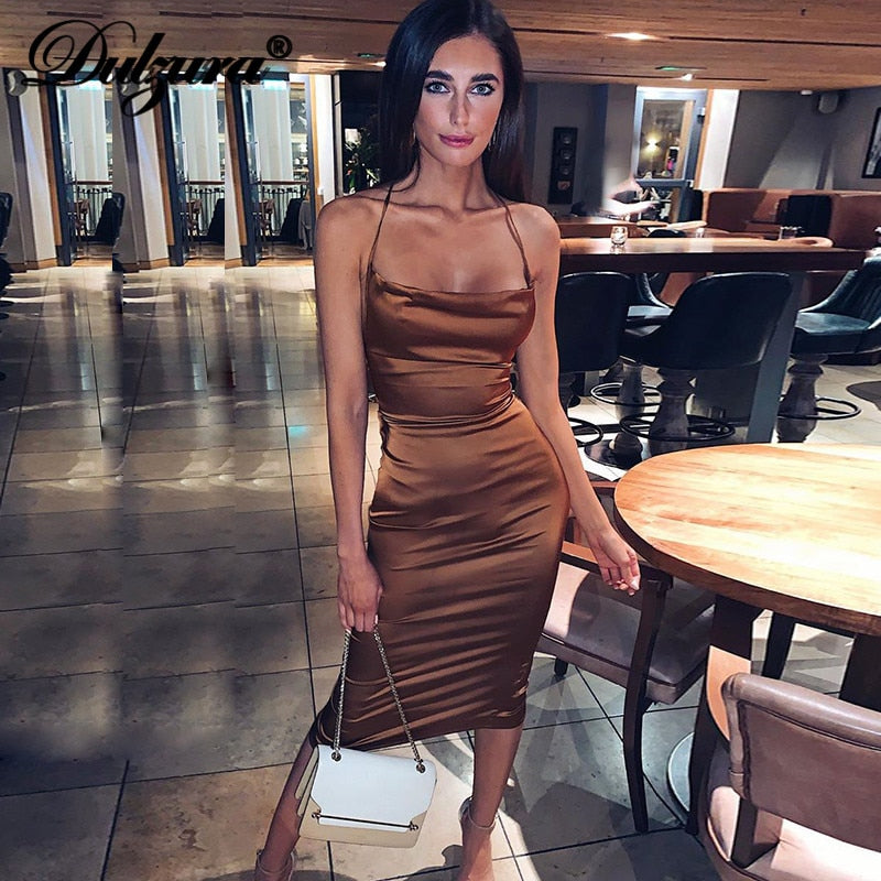 Sleeveless Bodycon Dress | Sleeveless Dress | Sassy Nilah Boutique