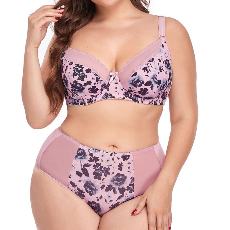 Plus Size Women's Floral Bra | Floral Bra | Sassy Nilah Boutique