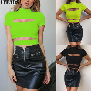 Short Sleeve Crop Top | Crop Top | Sassy Nilah Boutique