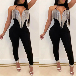 Off Shoulder Bodycon Jumpsuits | Sassy Nilah Boutique