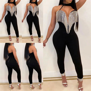 Off Shoulder Bodycon Jumpsuits | Sassy Nilah Boutique