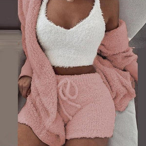 Women Casual Sportswear Two Piece Sets Drawstring Crop Top and Shorts Summer Matching Set Athleisure 2022 New freeshipping - Sassy Nilah Boutique