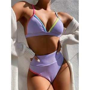 Bikini Ribbed Swimwear | Women's Swimsuit | Sassy Nilah Boutique