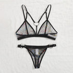 Transparent Bra Set | Lace Transparent Bras | Sassy Nilah Boutique