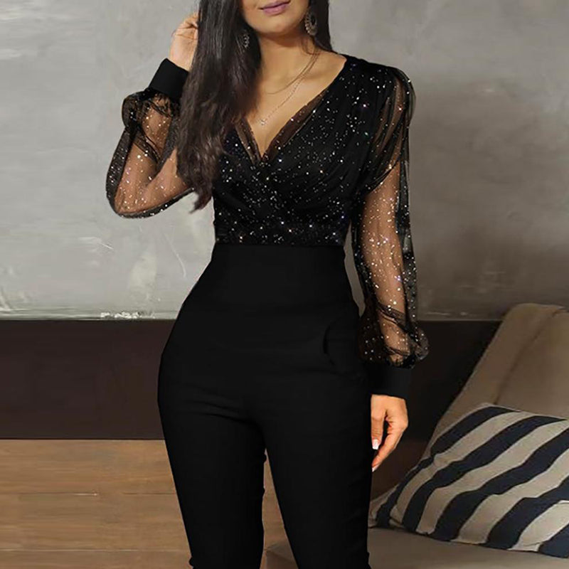 Women Glitter Jumpsuit | Bodycon Dress | Sassy Nilah Boutique